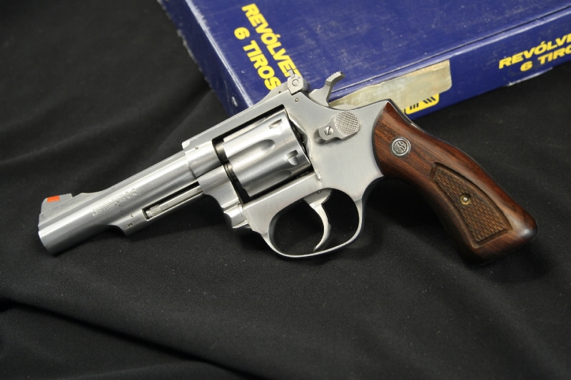 Rossi Model M Lr Stainless Steel Double Action Revolver In The Box For Sale At